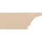 Ekena Millwork 6in. W x 8in. H x 20in. L Moab Woodgrain TimberThane Rafter Tail, Primed Tan RFTUR06X08X20MOARCPR - alternate 6